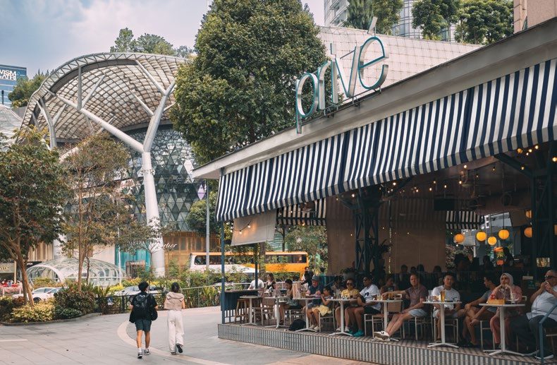 Dining in the city