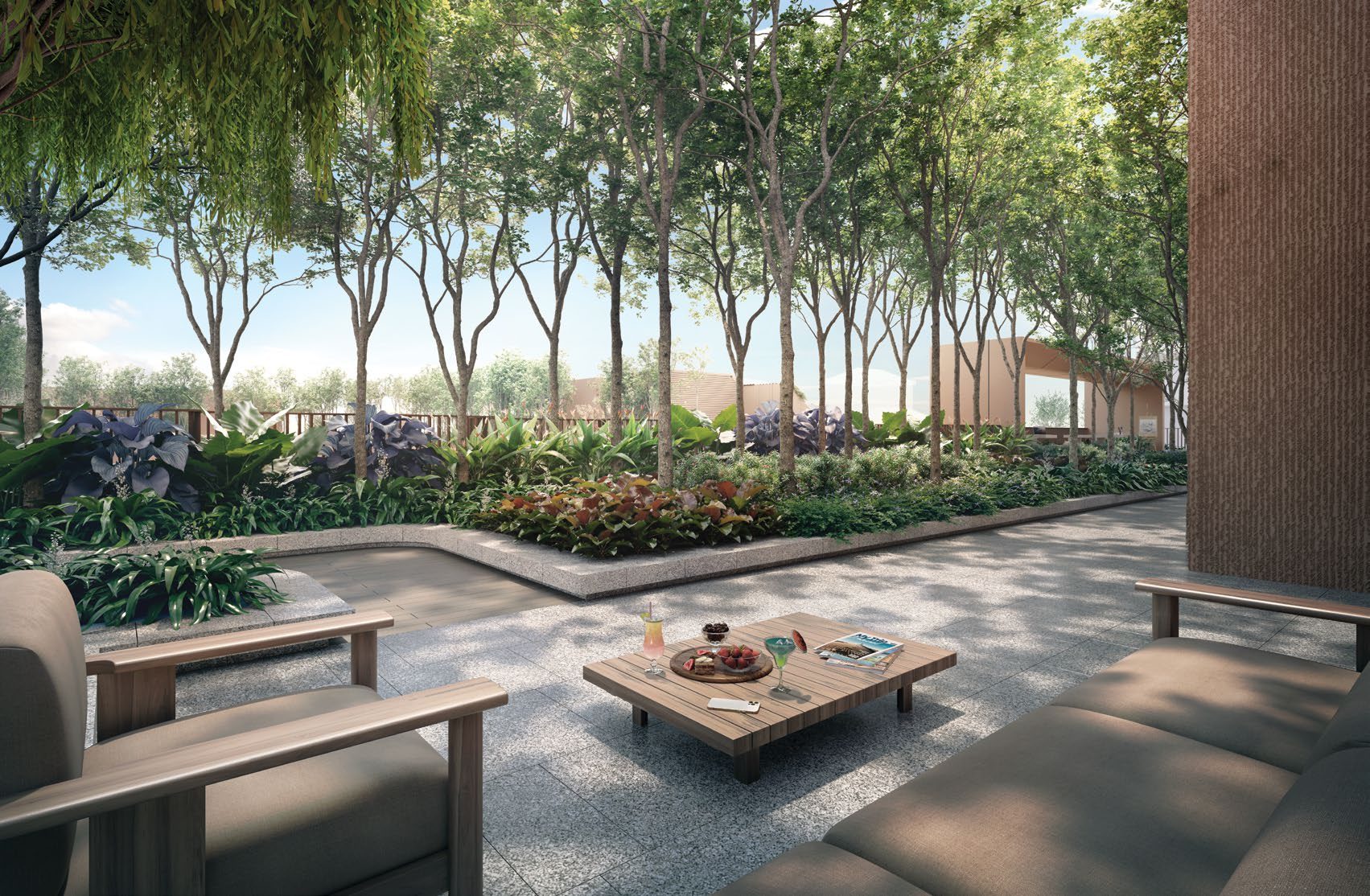 Roof lawn (artist’s impression)