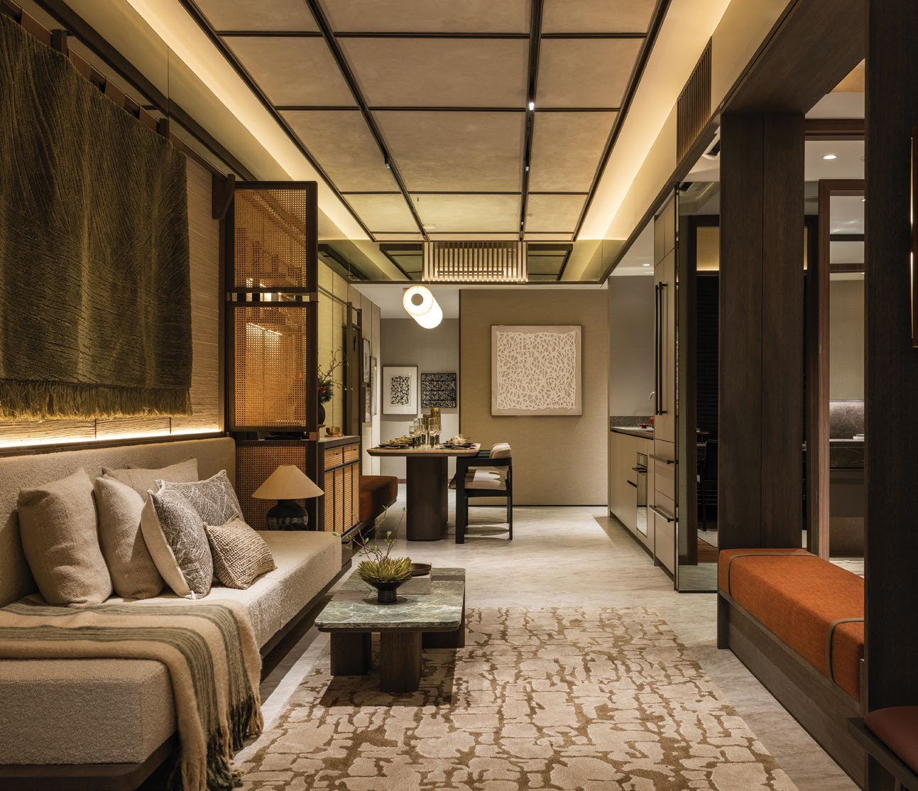 Living and dining (showflat)