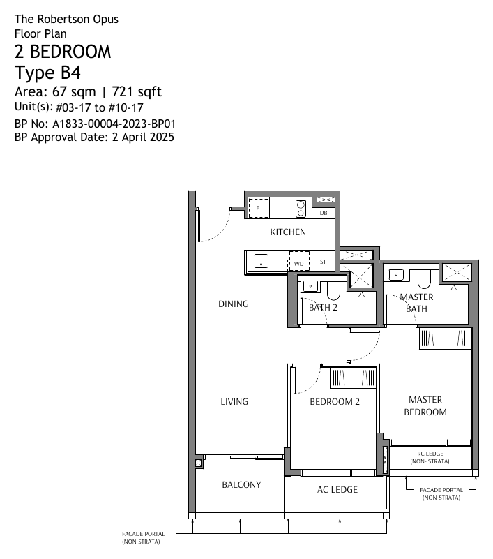 Type B4 · 2-Bedroom
